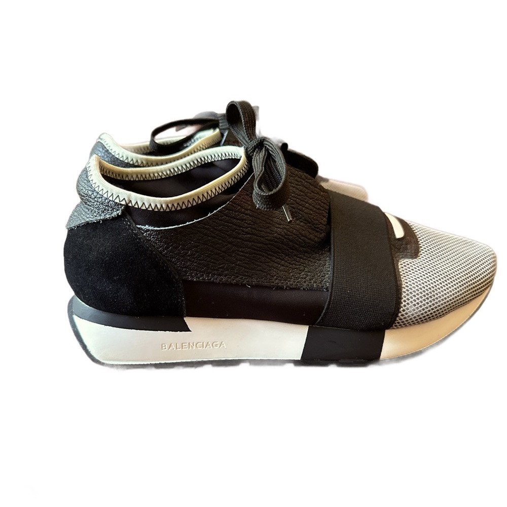 Balenciaga Race Runner 'Black' Grey size 43 US size 10 excellent condition authe